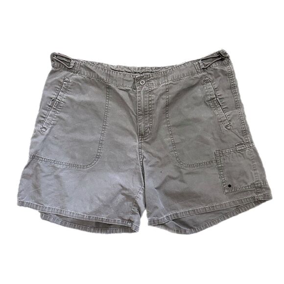 Colombia Women's Gray Shorts, Large - Picture 1 of 4